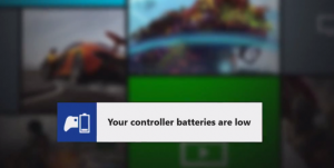 Low Battery Xbox One