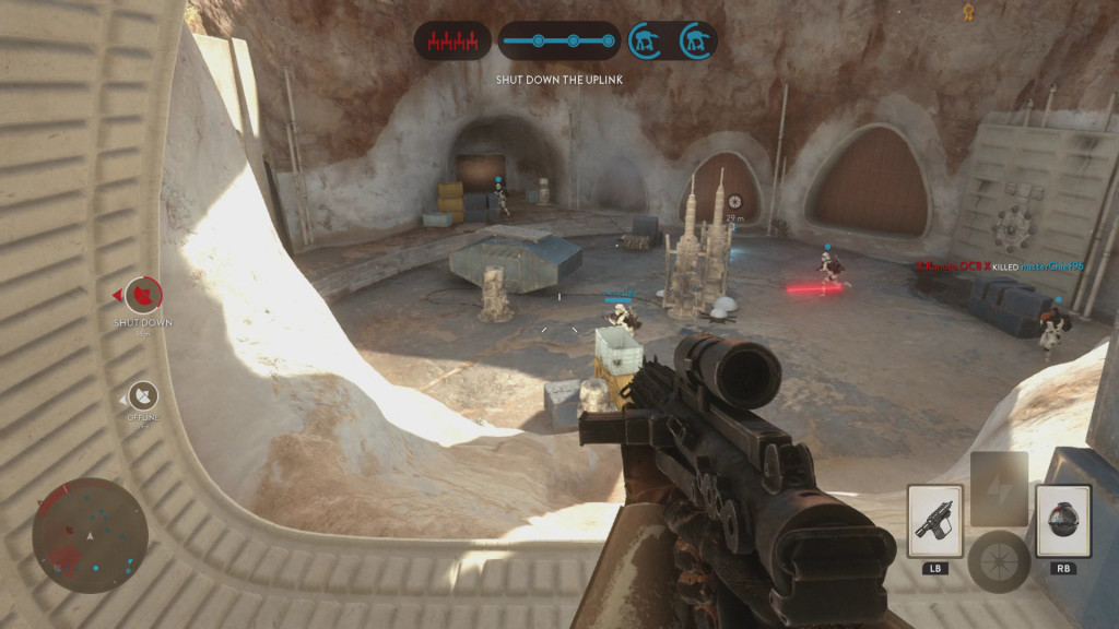 Star Wars Battlefront Shooting