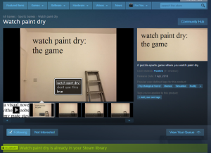 Watch Paint Dry Steam