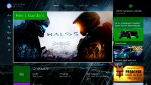 Xbox Summer Update Homescreen