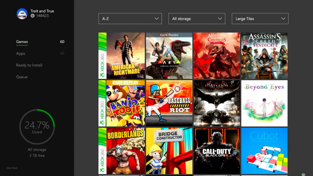 Xbox Summer Update My Games and Apps