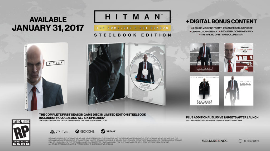 HITMAN Steelbook Edition