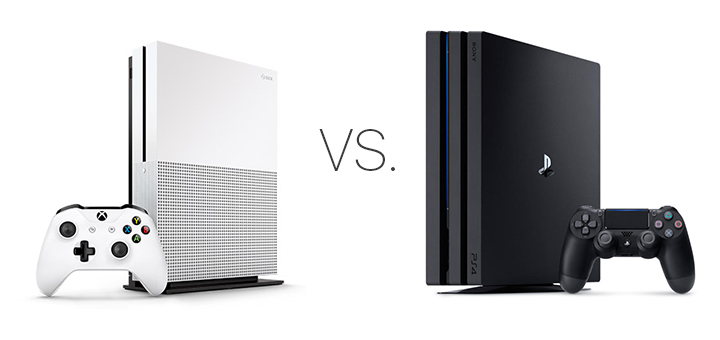 Xbox One S vs PS4 Pro