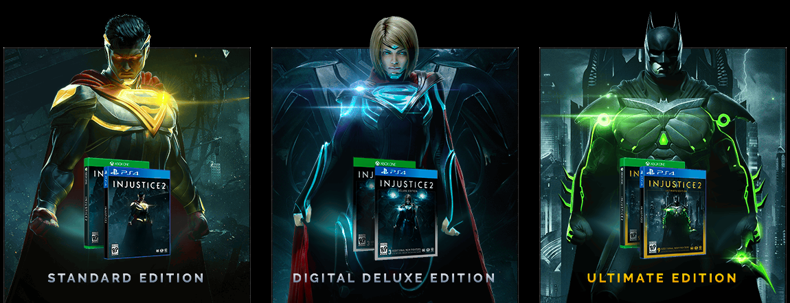 Injustice 2 Editions Revealed