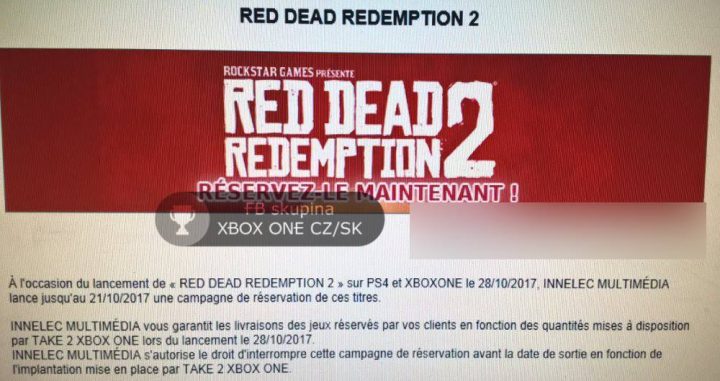 Red Dead Redemption Release Date