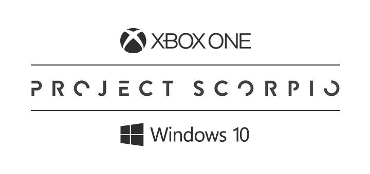 Xbox One Project Scorpio Windows 10