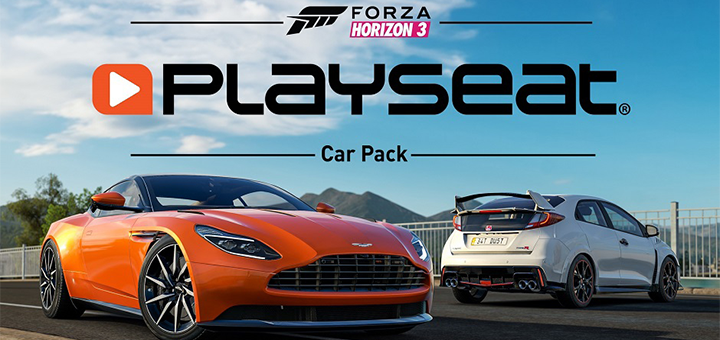 Forza Horizon 3 Playseat Car Pack