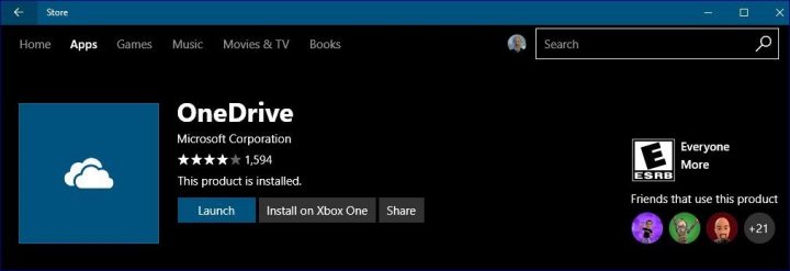 Windows Store Install on Xbox One