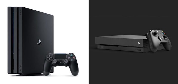 PS4 Pro vs Xbox One X