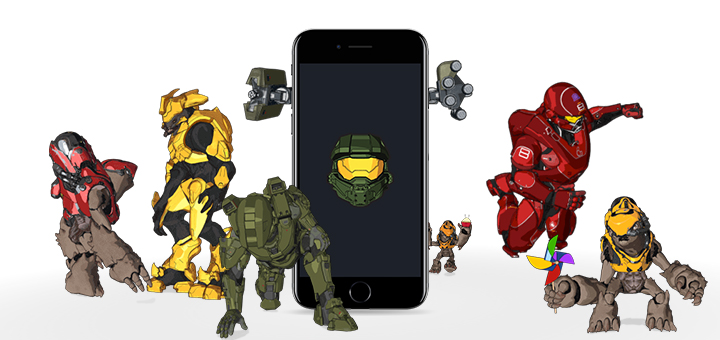 Halo iPhone Stickers