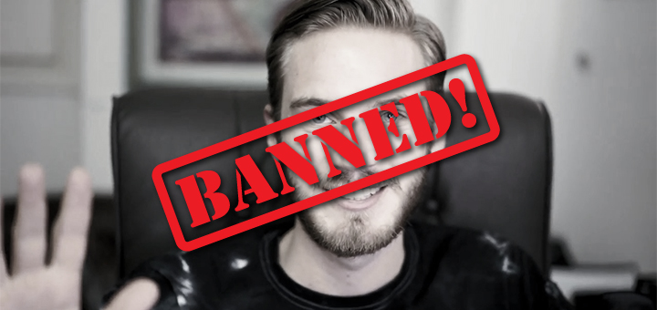Banned PewDiePie
