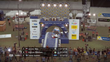 WRC 7 Podium Glitch