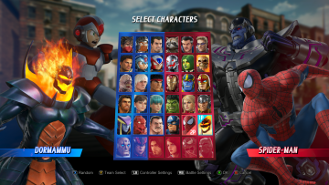 Marvel vs Capcom Character Roster