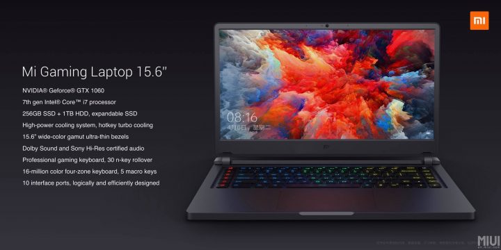 Xiaomi Mi Gaming Laptop
