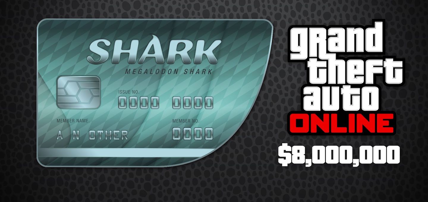 GTA Online Megalodon Shark Cash Card