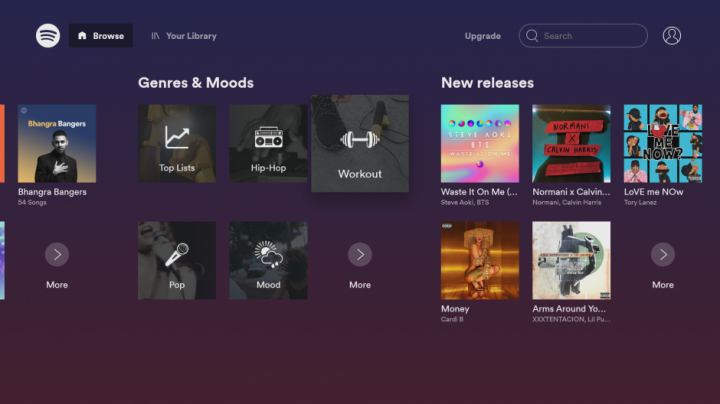 Spotify Xbox Fall Update