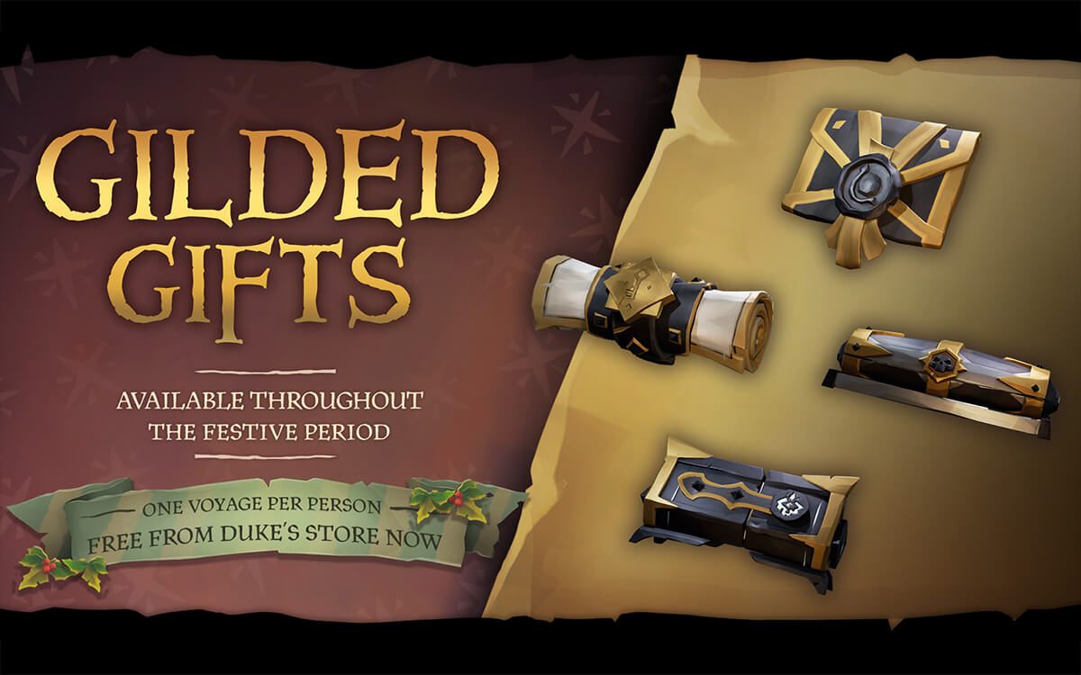 Sea of Thieves Gilded Gifts Banner