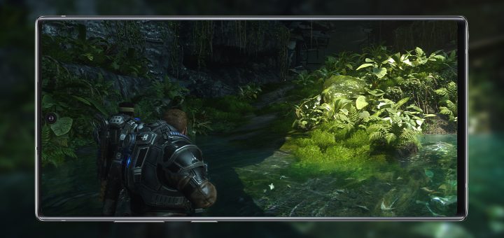 Galaxy Note 10+ Gears 5 OneCast