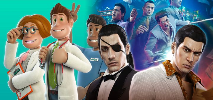 Game Pass Two Point Hospital Yakuza 0